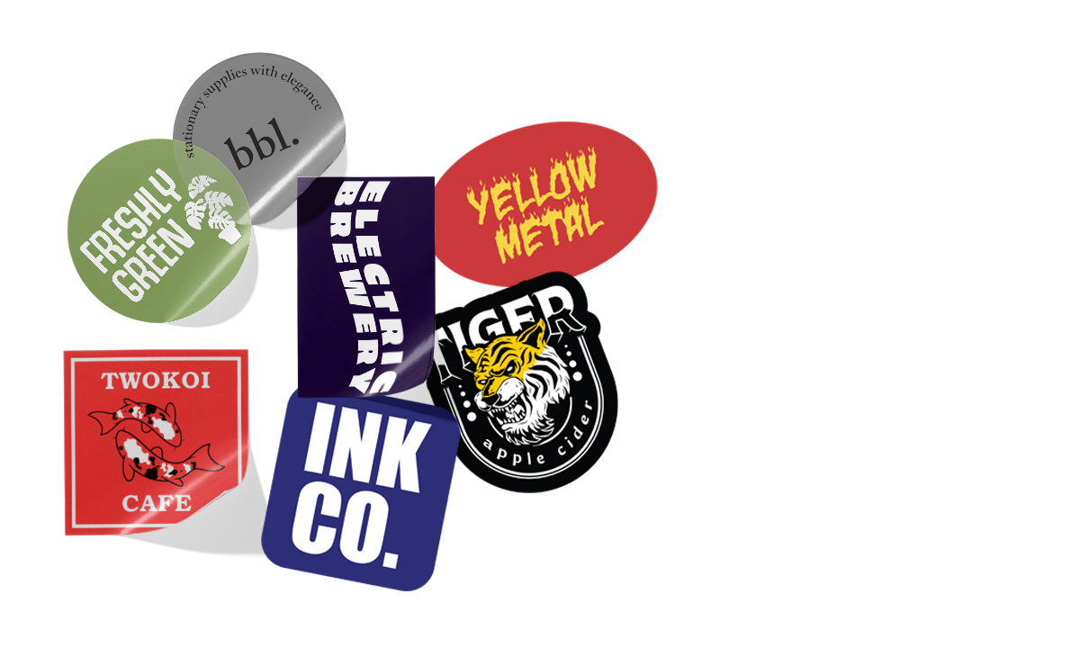 $1 Sticker Sample Pack - Custom Sticker Printing | StickerPress